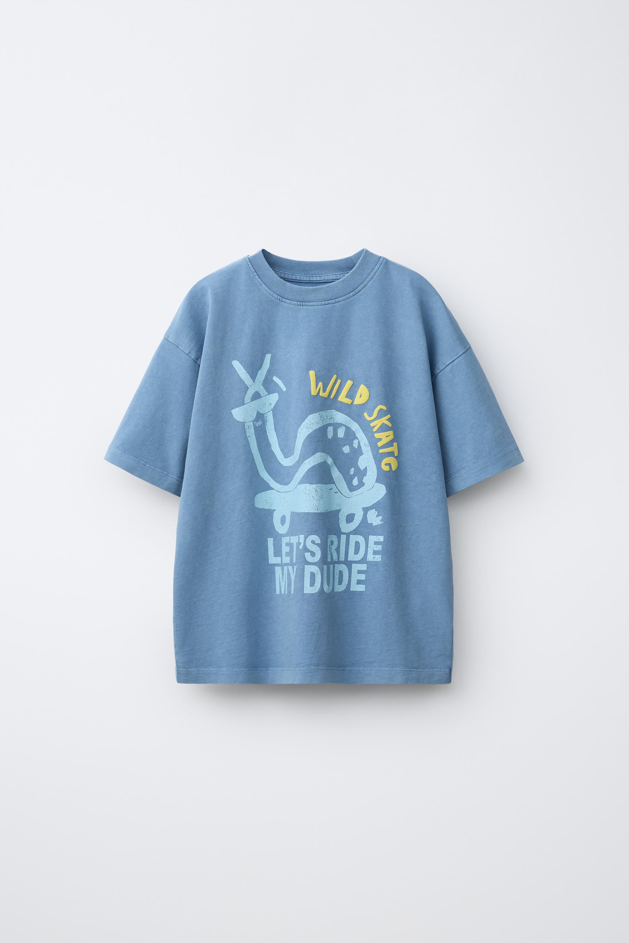 T-SHIRT IMPRIMÉ SKATE